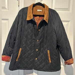 ORVIS Quilted barn coat Jacket. XL.